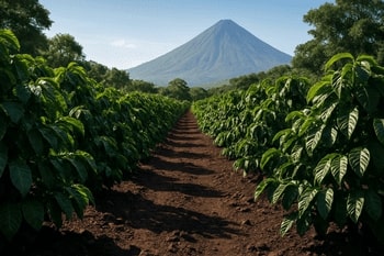 Guatemalan mountains under crisp light