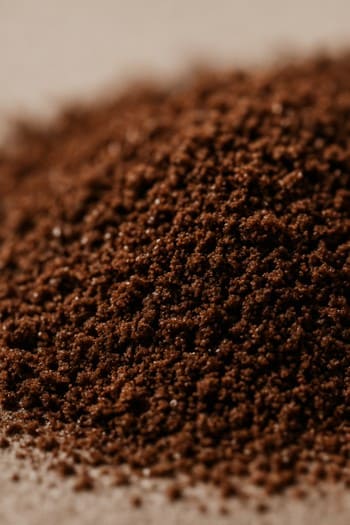 Fine grind close-up like table salt