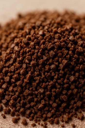 Medium grind close-up like sand